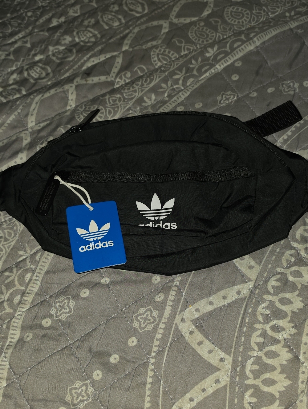adidas Originals Black Waist Bag / Fanny Pack
